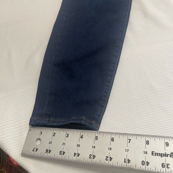 7 For All Mankind The High Waist Ankle Skinny Denim Jeans Size 30 - Picture 5 of 10